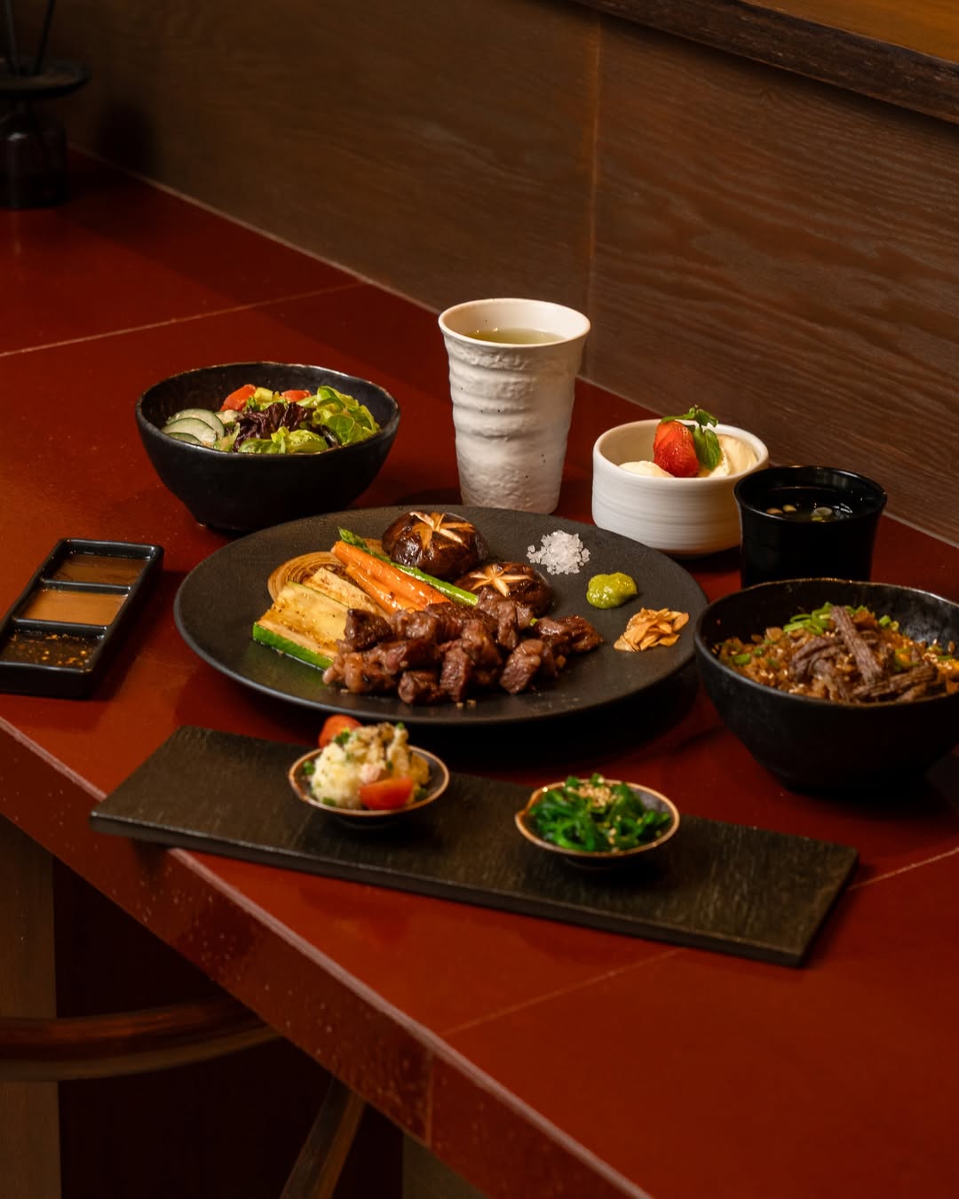 Shinraku Teppanyaki Ubud Menu