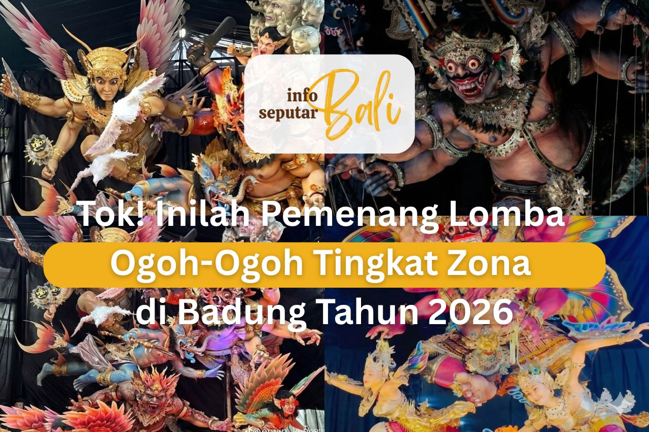 Pemenang Lomba Ogoh-Ogoh Tingkat Zona di Badung Tahun 2026